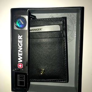 Wegner Swiss money clip, cards wallet